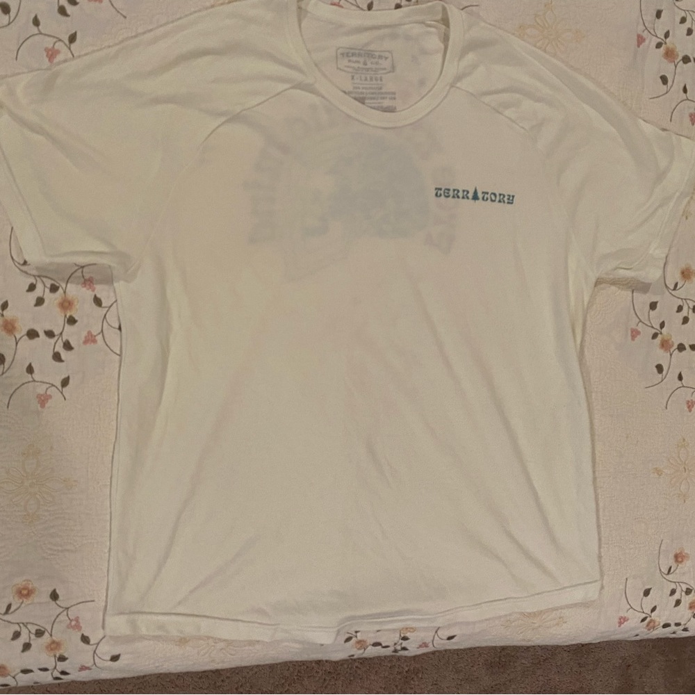 Territory Run Co All Day trail running T shirt; like new never worn XL